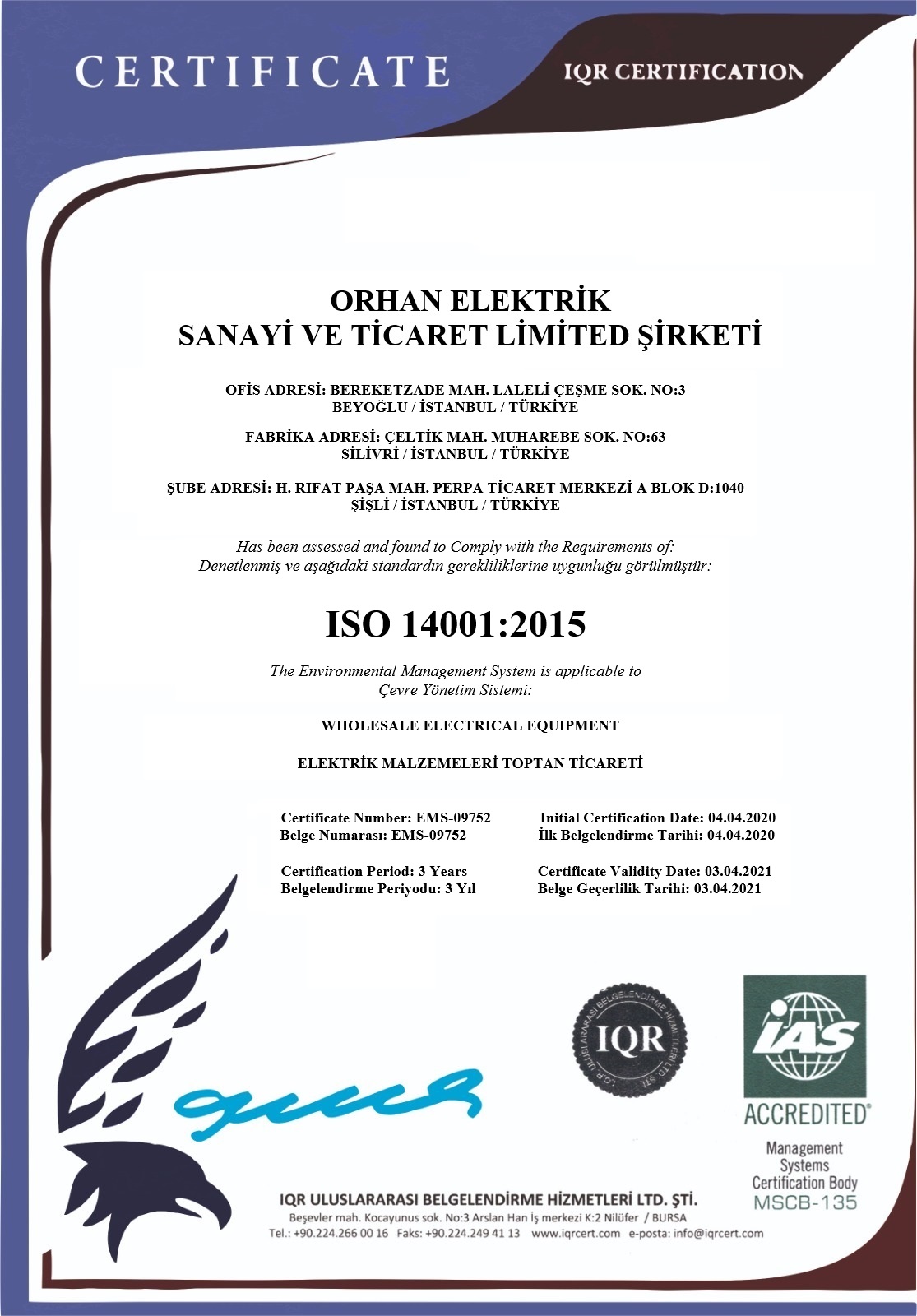 ISO 14001:2015